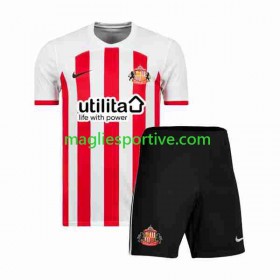 Completo Calcio Sunderland Bambino Divisa Prima 2023-2024